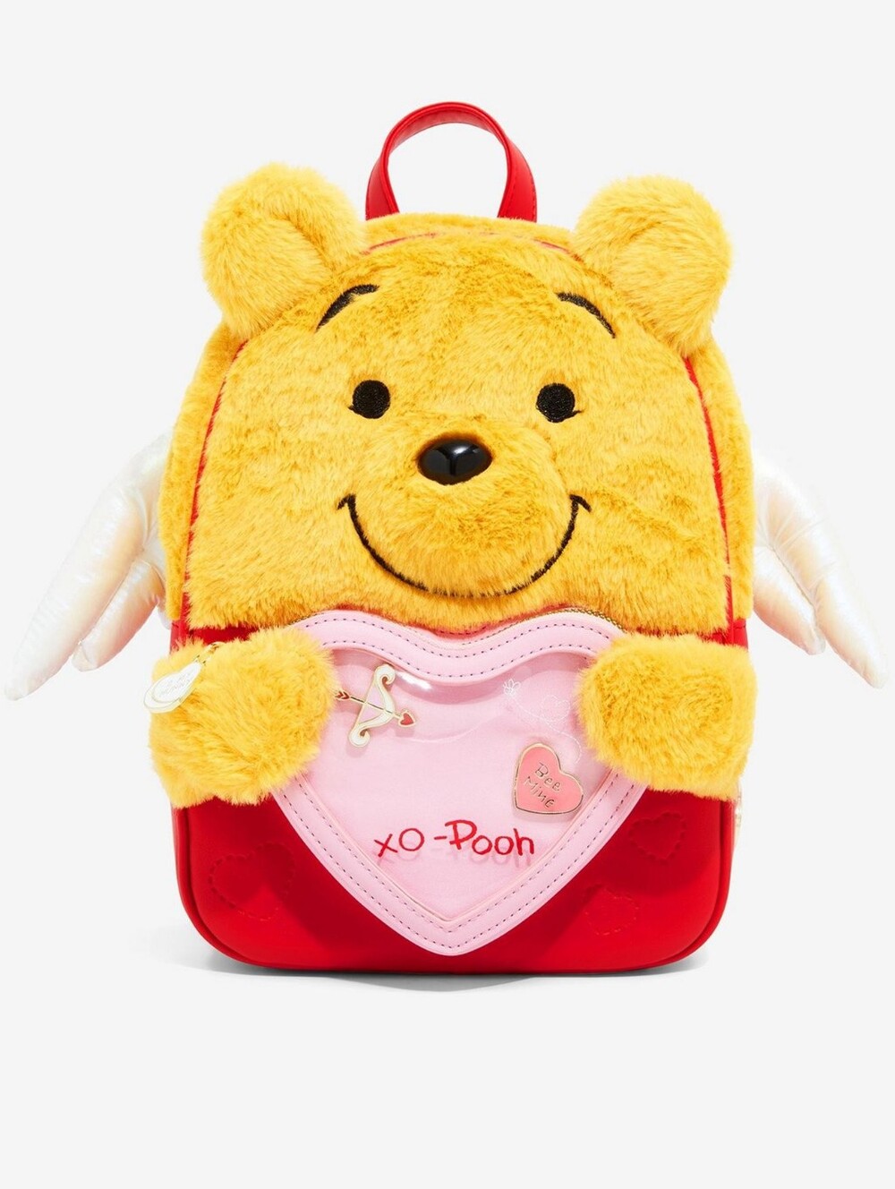 NWT! Disney Her Universe Disney Winnie The Pooh Cupid Mini Backpack